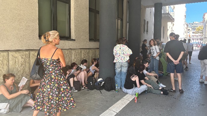 Studenti u Katanićevoj